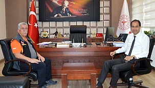 AFAD Müdürü Atsız’dan İl Sağlık Müdürü Erşan’a Ziyaret