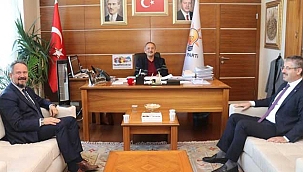 AK Parti Kayseri ve Tekirdağ İl Başkanları’ndan Özhaseki’ye Ziyaret