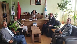 Başkan Davut Şahin’den Tomarza Erkek İmam Hatip Okuluna Ziyaret