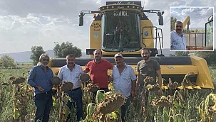 Başkan Güneş; “Ayçiçeği Hasadı Bereketli Olsun”