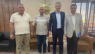 Başkan Taşyapan’dan İl Başkanı Çopuroğlu'na Ziyaret