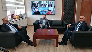 Başkan Vural Coşkun, İl Sağlık Müdürü Erşan’ı Makamında Ziyaret Etti