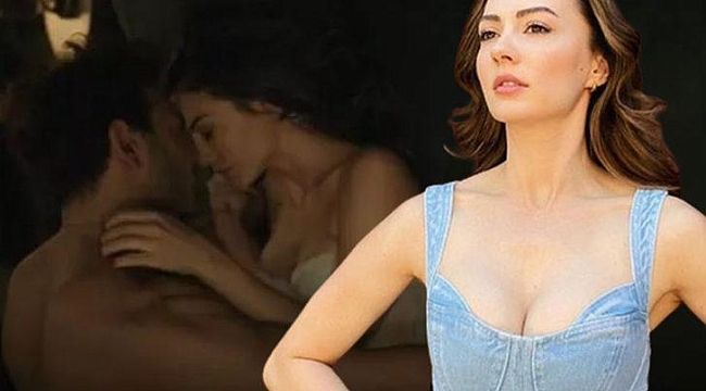 Burcu Özberk dizideki o sahne için bakın ne dedi!