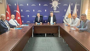 Çopuroğlu ve İncetoprak’tan İl Başkanlığı’nda İstişare Toplantısı