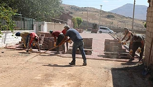 Develi Belediyesi Yol ve Kaldırımları Yeniliyor