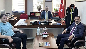 Dr. Avşar Aslan’dan Altun’a Hayırlı Olsun Ziyareti