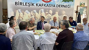 Dr. Avşar Aslan’dan Kayseri Birleşik Kafkasya Derneği'ne Ziyaret