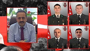 Dr. Avşar Aslan’dan Şehitler İçin Başsağlığı Mesajı