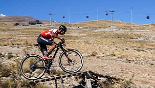 Erciyes'te Uluslararası Dağ Bisikleti Heyecanı Yaşandı