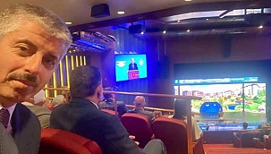 İl Başkanı Çopuroğlu Beştepe’de Tarihin Projesini Dinledi