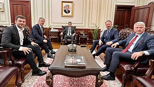 İl Başkanları Çopuroğlu ve Özcan Adalet Bakan Yardımcısı Moğul ile Görüştü