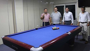 İl Müdürü Kabakcı’dan Bilardo İl Temsilcisi Bahçeci’ye Ziyaret