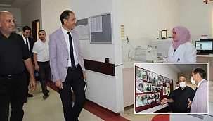 İl Sağlık Müdürü Erşan’dan Kadın Doğum ve Çocuk Kliniğine Ziyaret