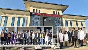 İl Sağlık Müdürü Erşan, Sarız İlçe Entegre Devlet Hastanesi’nde İncelemelerde Bulundu