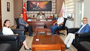 KAHED Başkanı Işıldak’tan İl Sağlık Müdürü Erşan'a Ziyaret