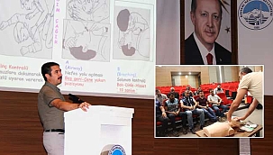 Melikgazi Belediye Personeline Temel İlk Yardım Eğitimi Düzenlendi