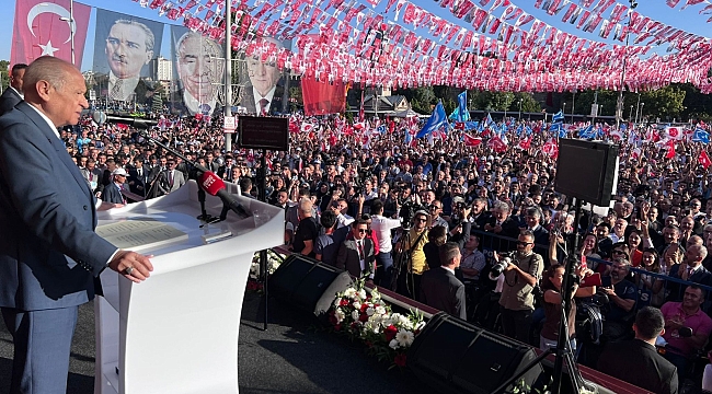 MHP Genel Başkanı Bahçeli