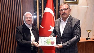 Milletvekili Hülya Nergis Atçı’dan Göksun Belediye Başkanı Aydın'a Ziyaret 