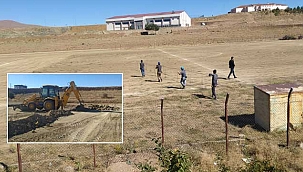 Pınarbaşı Stadı İçin İlk Kazma Vuruldu