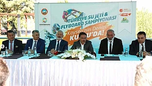 Türkiye Su Jeti ve Flayboard Şampiyonası Tanıtım Toplantısı Yapıldı