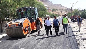 Yeşilhisar Soğanlı Mahallesi’nde Sıcak Asfalt Çalışması