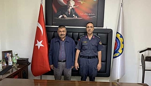 Yüzbaşı Seyfettin Güler’den Başkan Güneş’e Ziyaret