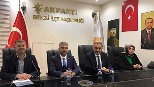 AK Parti Develi İlçe Başkanlığı Yönetim Kurulu Toplantısını Yaptı