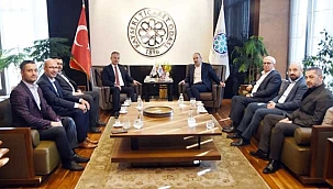 Ak Parti İl Teşkilatından KTO Başkanı Gülsoy’a Hayırlı Olsun Ziyareti