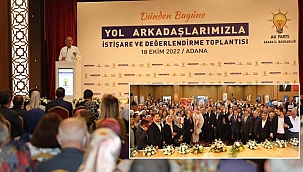 AK Parti'li Özhaseki Adana'da Partililerle Buluştu