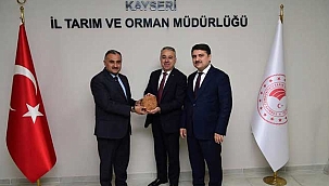 Başkan Cabbar’dan İl Tarım ve Orman Müdürü Şahin’e Ziyaret