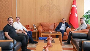 Başkan Taşyapan’dan Vali Gökmen Çiçek'e Ziyaret