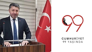 Develi İlçe Başkanı Osman Turan’ın 29 Ekim Cumhuriyet Bayramı Mesajı