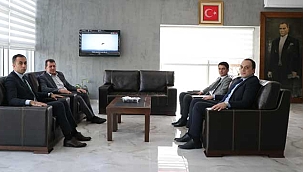 Kaymakamlardan İl Müdürümü Kabakcı’ya Ziyaret