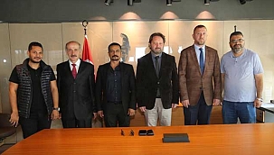 Kayseri Yozgatlılar Federasyonu Genel Başkanı Çağan’dan AGÜ Rektörü Prof. Dr. Cengiz Yılmaz’a Ziyaret