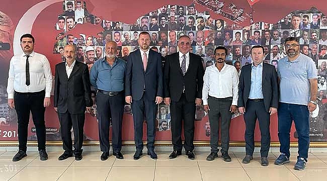 Kayseri Yozgatlılar Federasyonu Genel Başkanı Çağan’dan Sgk İl Müdürü Hasgül’e Ziyaret