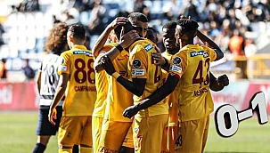 Kayserispor 3 Puanı Tek Golle Aldı 0-1