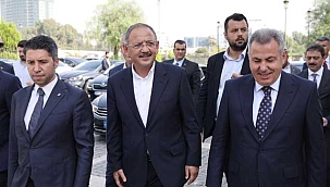 Mehmet Özhaseki Adana’da