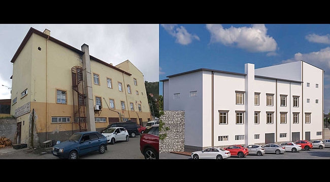 Melikgazi Belediyesi, Kıranardı Mahallesi’ndeki Eski Düğün Salonu’nu Yeniliyor