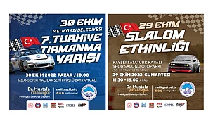 Melikgazi'den Slalom ve Tırmanma Yarışına Davet