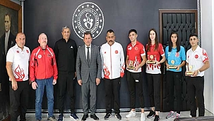 Muay Thai Sporcularından Kabakcı’ya Ziyaret