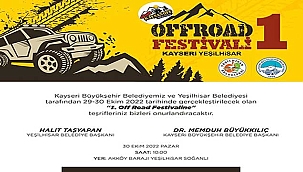 Yeşilhisar’da OFF-ROAD Şenliği