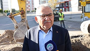 Başkan Büyükkılıç’tan Yol Yapım Çalışmalarına Yakın Takip