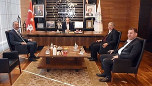 Başkan Davut Şahin’den KTO Başkanı Ömer Gülsoy’a Ziyaret