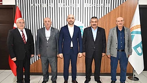 Başkan Güneş’ten Kayseri Ticaret Borsası Başkanı Bağlamış’a Ziyaret