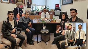 Dr. Avşar Aslan Letonya Dönüşü Ziyaretçi Akınına Uğradı