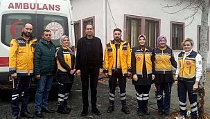 İl Sağlık Müdürü Erşan'dan 112 İstasyonlarına Ziyaret