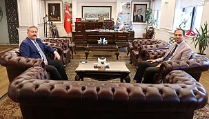 İl Sağlık Müdürü Erşan’dan Başkan Palancıoğlu’na Ziyaret