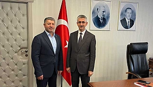 İlçe Başkanı Osman Turan'dan Milli Eğitim Bakan Yardımcısı Yılmaz'a ziyaret