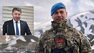 İlçe Başkanı Osman Turan’dan Şehit Uzman Çavuş Yiğit İçin Taziye Mesajı