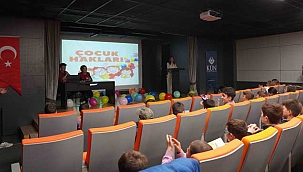 Kapadokya Üniversitesi İlkokul Öğrencilerine Çocuk Haklarını Anlattı